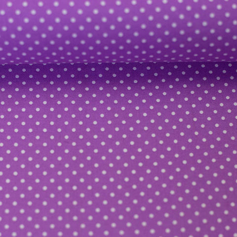 Poplin Judith Tupfen lila 2mm