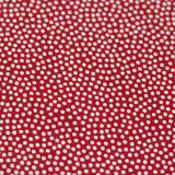 Poplin Dotty rot weiß 2mm