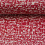 Poplin Dotty rot weiß 2mm