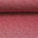 Poplin Dotty rot weiß 2mm