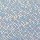 Baumwolle dotty hellblau