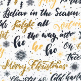 Baumwolle White letter