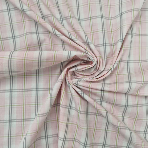 Rosé schwarz kariert