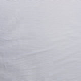 Baumwolle gestreift weiß / blau