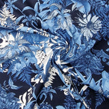Cotton Twill Print Blue