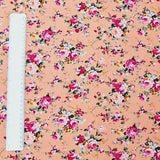 Baumwolle pink flowers