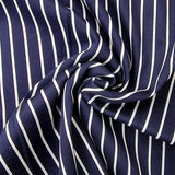 Modestoff Stretch Navy Stripe