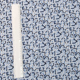 Viskose Graphyics dusty blue