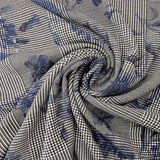 Viskose  karo Flowers