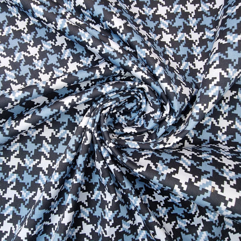 Baumwolle Popeline Hahnentritt