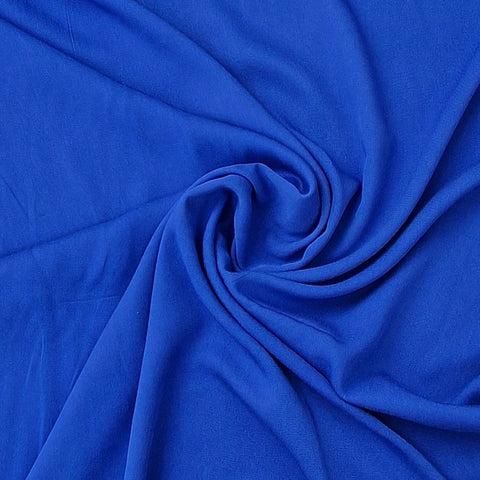 Viskose Twill royalblau uni