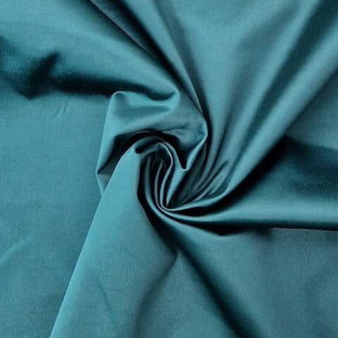 Satin petrolgrün Klip