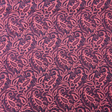 Baumwolle Satin Red Ornament