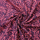 Baumwolle Satin Red Ornament