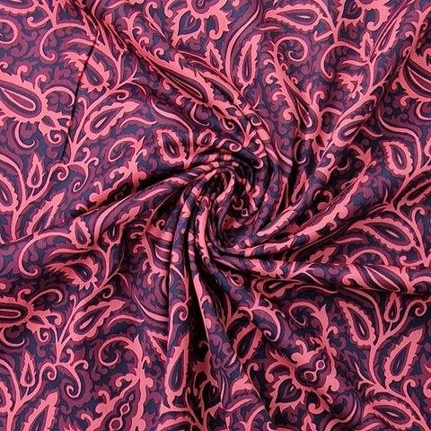 Baumwolle Satin Red Ornament