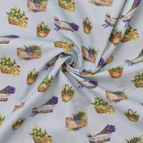 Baumwolle Lavendelkörbchen