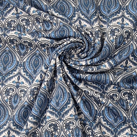 Baumwolle blue Ornamente