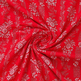 Dirndl Stoff Stapf rot