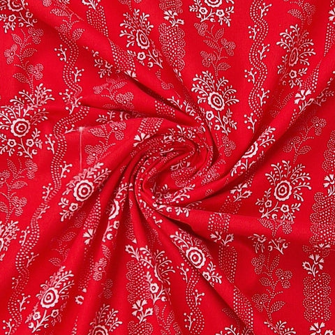 Dirndl Stoff Stapf rot