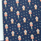 Baumwolle Poplin Erdbeerfee