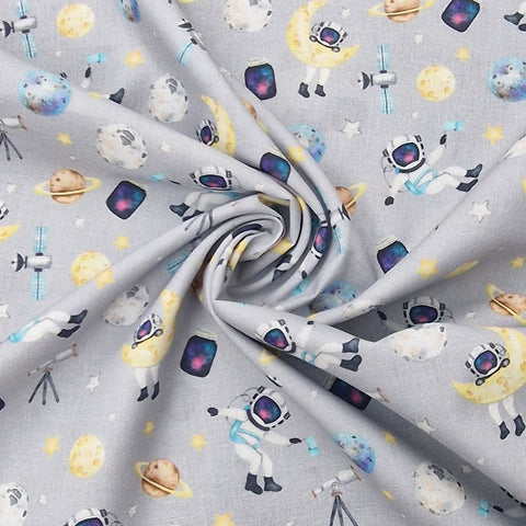 Baumwolle Poplin Space