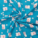 Baumwolle Poplin Maneki Neko