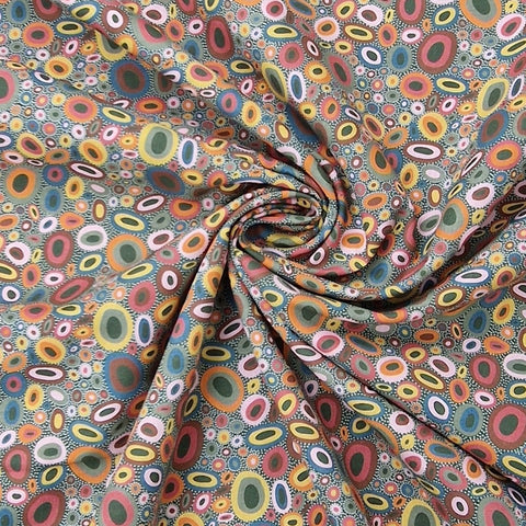 Baumwolle Retro Circle