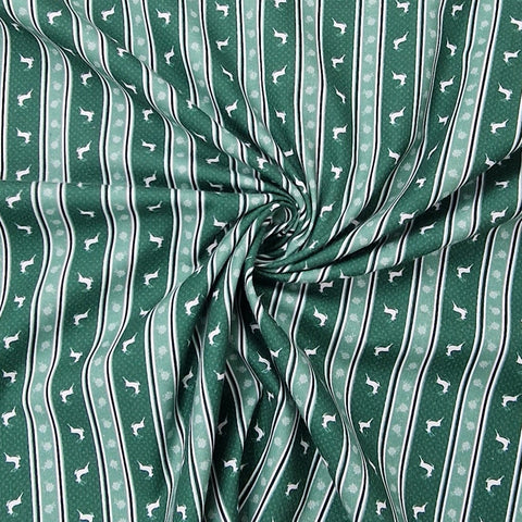 Baumwolle Heike green