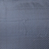 Baumwolle satin blue dots
