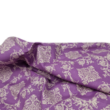 Baumwolle Ornaments violett