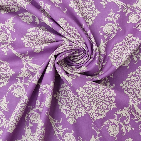 Baumwolle Ornaments violett