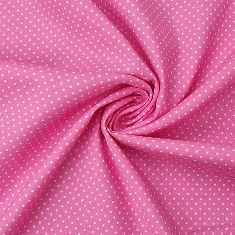 Baumwolle Tupfen pink