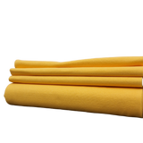 Baumwoll Bündchen gelb