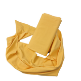 Baumwoll Bündchen gelb