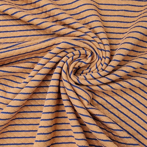 Quilt Yarn ocker stripes