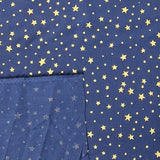 Baumwolle navy stars