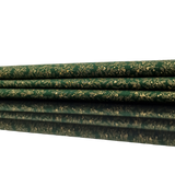 Baumwolle Weihnachten grün gold