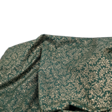 Baumwolle Weihnachten grün gold