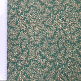 Baumwolle Weihnachten grün gold