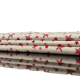 Baumwolle Sterne beige