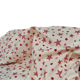 Baumwolle Sterne beige