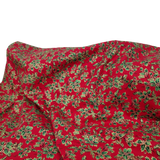 Baumwolle Stechpalme rot