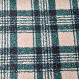 Boucle / Mantelstoff grün / schwarz