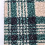 Boucle / Mantelstoff grün / schwarz