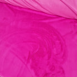 Fellimitat Plüsch Kurzhaar pink