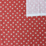 Baumwolle Poplin rote Sterne