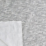 Jacquard Strick mit grau