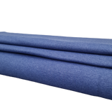 Wintersweat Melange jeansblau