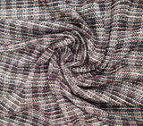 Boucle / Mantelstoff Karo Jersey