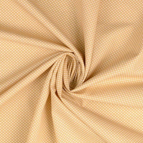 Baumwolle dots beige